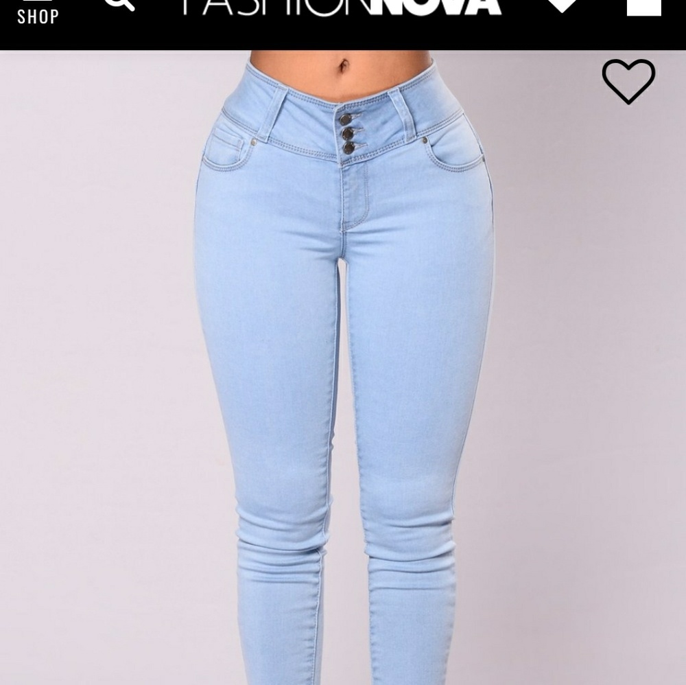 Wax jean butt i love you from Fashion nova